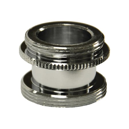 B & K Danco Male Thread 15/16 in.-27M x 55/64 in.-27M Chrome Plated Aerator Adapter 9D00010517